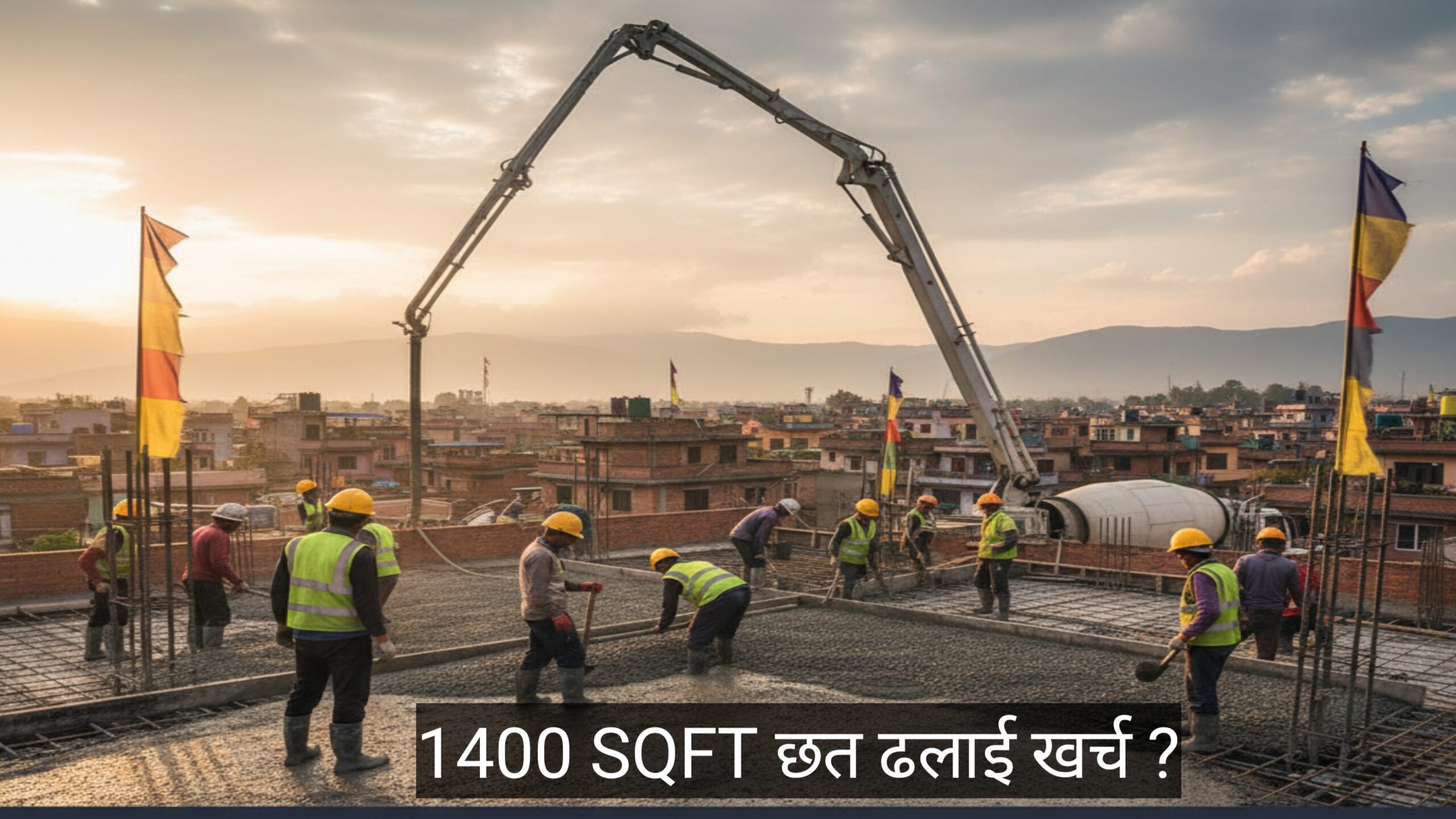1400 SQFT Slab Casting Cost in 2025 | 1400 स्क्वायर फीट स्लैब ढ़लाई में कुल कितना खर्चा होगा ?